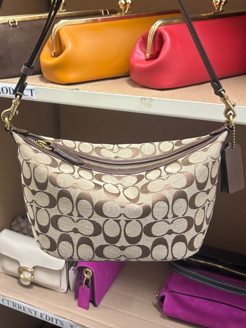 Coach Demi Jacquard re edition NEW